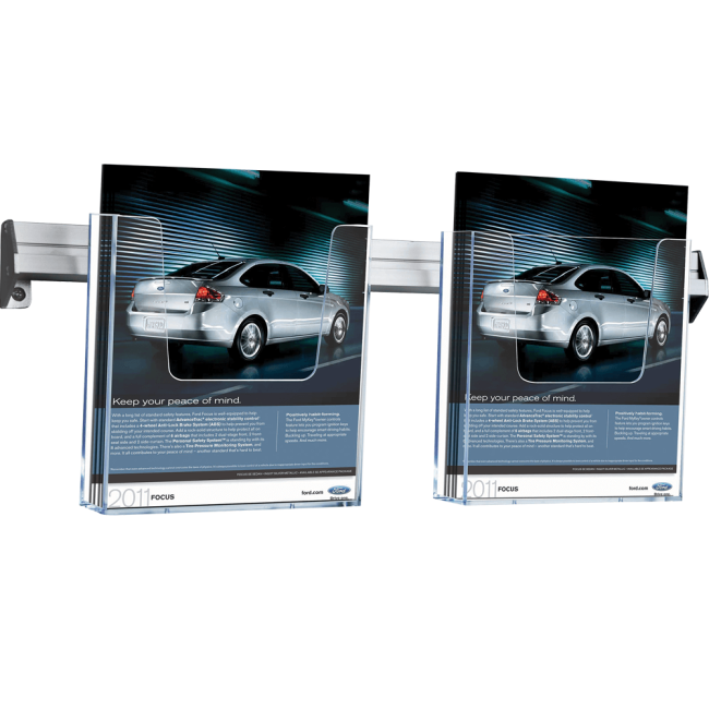 Brochureholder til væg