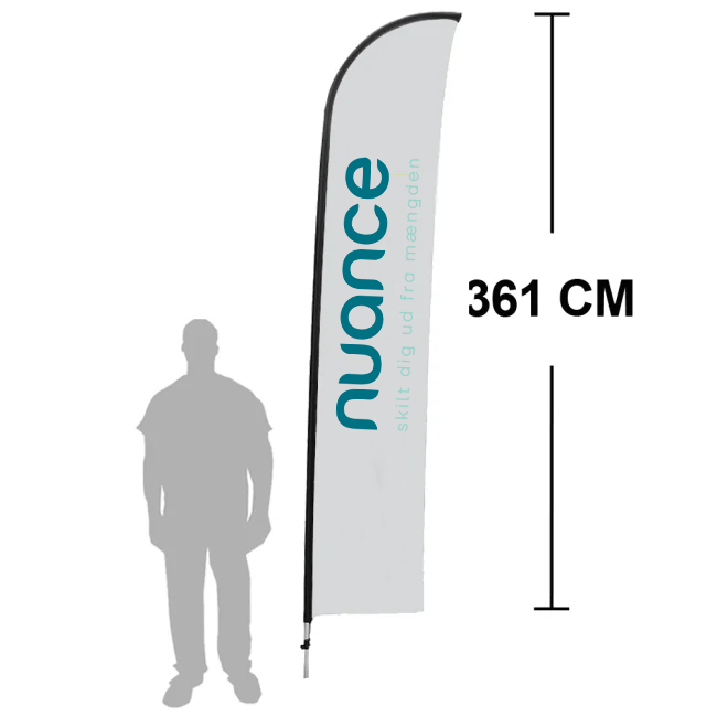 Beachflag - Aluminium