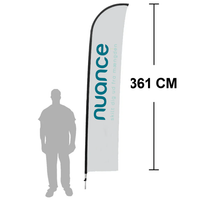 Beachflag - Aluminium