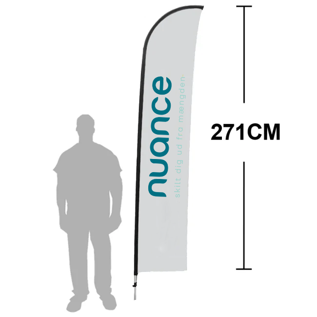 Beachflag - Aluminium