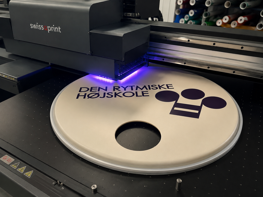 Specialprint til stortromme cover