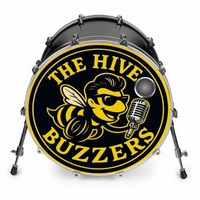 Specialprint på frontskind til stortromme