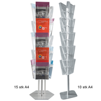 Brochureholder gulvstand