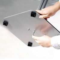 Brochureholder gulvstand