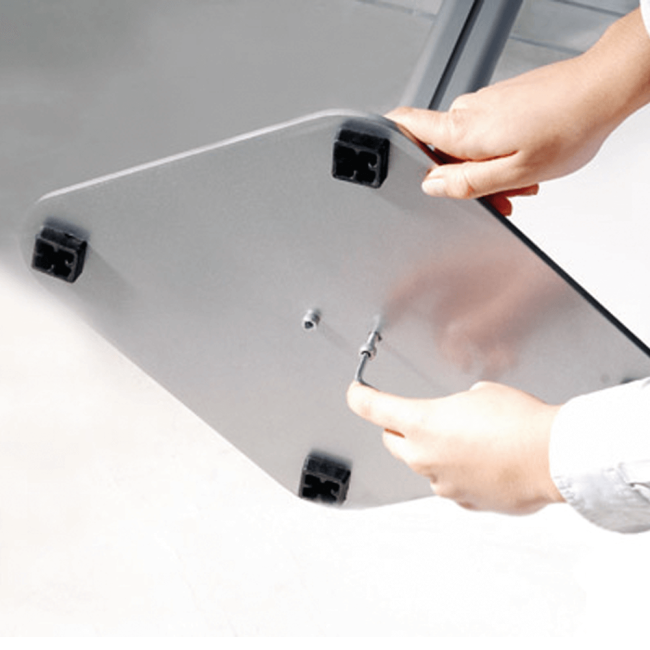 Brochureholder gulvstand