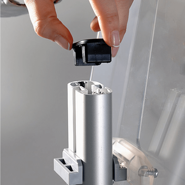 Brochureholder gulvstand