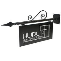 Galgeskilt antik - inkl. logo