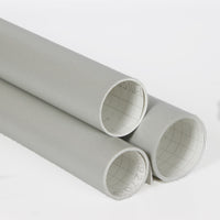 Sandblæst folie i metermål