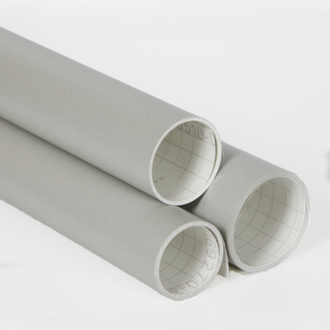 Sandblæst folie i metermål