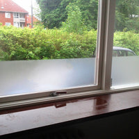 Sandblæst folie i metermål