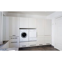 Foliebogstaver i standardfolie